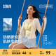 森馬（Semir）陳都靈|商場(chǎng)同款涼感防曬衣女短款修身外套2025夏新款薄外套戶(hù)外 奶白10534 M