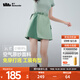 蕉下（beneunder）短褲女速干工裝短裙褲休閑外穿夏新款運動(dòng)褲透氣防曬顯瘦DR23024 木野綠 XL