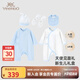 英氏（YEEHOO）嬰兒衣服新生兒衣服滿(mǎn)月見(jiàn)面禮百天禮盒禮物高檔3-6個(gè)月