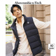 ABERCROMBIE & FITCH【反季優(yōu)惠】男裝24秋冬款保暖抗風(fēng)抗水羽絨馬甲外套KI132-4152 黑色 M (180/100A)
