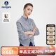 Navigare意大利小帆船女針織衫全羊毛開(kāi)衫毛衣外套2334092021灰M