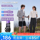 開拓者（pioneer）山精靈3系登山杖戶外碳纖維99%碳素三節(jié)外鎖伸縮徒步手杖木槿紫
