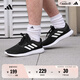 adidas CORERACER隨心暢跑網(wǎng)面休閑跑步鞋男子阿迪達(dá)斯官方輕運(yùn)動 黑/白 FX3581   42
