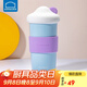 樂(lè )扣樂(lè )扣（LOCK&LOCK）陶瓷杯帶蓋馬克杯女可愛(ài)咖啡杯早餐辦公室水杯教師節禮物 藍色 510ml