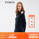 PORTS寶姿女裝春夏新品針織半高領(lǐng)修身套頭衫SM8K400MZE015 星際藍(lán) L