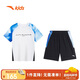 安踏兒童運(yùn)動(dòng)套裝短袖兩件套夏季男大童夏季速干運(yùn)動(dòng)套裝A352425710