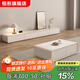 梧彤實(shí)木電視柜落地茶幾組合2025最新款奶油風(fēng)客廳家用地柜 電視柜200*30*35cm【四抽屜】 實(shí)木板材
