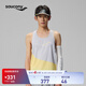 Saucony索康尼運(yùn)動(dòng)背心男專業(yè)跑步運(yùn)動(dòng)訓(xùn)練背心吸濕速干輕巧透氣七夕禮物 橙黃拼高級(jí)灰印花PR220 L