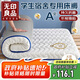無(wú)印良品A類(lèi)學(xué)生宿舍床墊遮蓋物0.9米大豆床褥四季防滑可折疊褥子90x190cm