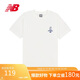 NEW BALANCE25年男款休閑百搭舒適圓領(lǐng)短袖T恤MT51874 WT L