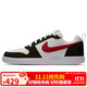 耐克NIKE男休閑鞋COURT BOROUGH運動(dòng)鞋838937-102黑白/紅41