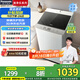 松下（Panasonic）洗衣機全自動(dòng)波輪10公斤家用大容量節能省水 抗菌除螨洗輕柔洗浸泡洗毛毯洗 人工智能祛漬國家補貼 XQB100-T2F1