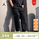 耐克（NIKE）Jordan官方耐克喬丹ESSENTIALS男子梭織長褲秋季運動褲耐穿HF9330 010黑/煤黑 XL