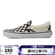 VANS【滔搏運動(dòng)】萬(wàn)斯男鞋女鞋低幫帆布鞋Slip-On一腳蹬懶 VN000EYEBWW 40