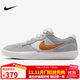 耐克NIKE男女休閑鞋 NIKE SB FORCE 58 運動鞋DV5477-007灰橙40