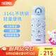 膳魔師（THERMOS）保溫杯女士不銹鋼卡通玉桂狗大耳狗系列生日禮物學(xué)生水杯 糖霜曲奇 350ml