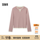 森馬（Semir）森馬毛衣女短款假兩件含羊毛針織衫24冬新款保暖內(nèi)搭109724107015