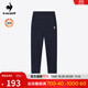 樂(lè )卡克（Le coq sportif）法國公雞三色系列針織加絨運動(dòng)長(cháng)褲運動(dòng)褲 藏青/NVY L