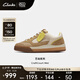 Clarks其樂(lè)藝動(dòng)系列男鞋新品復(fù)古潮流拼色舒適耐磨透氣休男士休閑鞋 土黃色 261753987 43