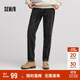 森馬（Semir）森柔牛仔牛仔褲男冬經(jīng)典復古通勤百搭103724124101A