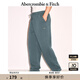 ABERCROMBIE & FITCH男裝24春秋款抓絨美式復(fù)古baggy風(fēng)直筒運動衛(wèi)褲長褲KI134-4063 海軍藍 L (180/86A)