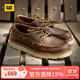 CAT卡特25秋冬新品男士時(shí)尚戶(hù)外低幫復古皮鞋單鞋帆船鞋休閑鞋