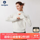 Navigare意大利小帆船女士全羊毛針織衫通勤半高領(lǐng)毛衣2334054501 白 M 