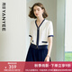 顏域短袖薄款針織衫女2025夏季新款通勤拉鏈設(shè)計感V領(lǐng)氣質(zhì)上衣女 白色 L
