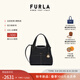 芙拉（FURLA）[秋冬新品]PRIMROSE牛皮女士迷你小托特包手提包輕便休閑斜挎包 黑色