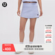 lululemon丨Graphic Pace Rival 女士運動圖案款中腰短裙 *長款 LW8AOAS 粉筆藍(lán) S
