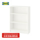 宜家（IKEA）BILLY畢利書(shū)架置物柜收納柜收納儲物展示柜落地客廳分層 白色80x28x106cm