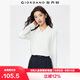 佐丹奴Polo衫女純棉雙面布純色氣質(zhì)長(cháng)袖翻領(lǐng)休閑上衣05312790