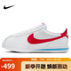 耐克NIKE女子運(yùn)動(dòng)休閑鞋阿甘復(fù)古CORTEZ新年紅運(yùn)動(dòng)鞋DN1791-108白37.5