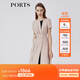 PORTS寶姿春夏新品女裝短袖長(cháng)連衣裙LM8D258NWB011 貝殼色 XL (10)