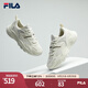 FILA【男女同款】斐樂情侶七夕跑步鞋復(fù)古老爹鞋火星鞋潮流時(shí)尚老爹鞋 女-微白/雨霧灰-WA 38.5