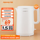 九陽(yáng)（Joyoung）熱水壺燒水壺電水壺 雙層壺體 304不銹鋼 1.5L家用0膠水電水壺 K15FD-W123