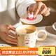摩登主婦馬克杯帶蓋陶瓷杯子水杯早餐杯情侶咖啡杯茶杯生日禮物350ml