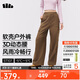 蕉下（beneunder）工裝傘兵褲女沖鋒寬松闊腿透氣保暖休閑長(cháng)褲 加絨傘兵褲ST107