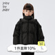 jnby by JNBY新款江南布衣童裝立領(lǐng)寬松女童1NAC13381 001本黑 110cm