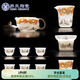 蘇氏陶瓷（SUSHI CERAMICS）素?zé)蛑翊升埿写筮\(yùn)茶具套裝 國家一級技師王文克老師作品J1005