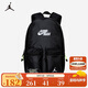 Jordan耐克AJ雙肩包 NIKE大學(xué)生電腦包大容量書包 正黑色19