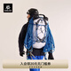 凱樂石天穹30L技術攀登背包戶外超輕耐磨徒步登山雙肩包男女 白色/勒多曼因藍 S-M