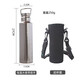 胖東來(lái)德國進(jìn)口品質(zhì)純鈦雙層保溫杯大容量800ML泡茶車(chē)載杯戶(hù)外驢友登山 【結晶款】帶提手-保溫水壺800ML