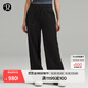 lululemon丨Scuba 女士中腰闊腿運動(dòng)褲 LW5GWMA 黑色 M