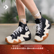 匡威（Converse）官方Run Star Motion高幫未來(lái)電波厚底鞋黑色171545C 171545C 43