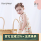 Kordear嬰兒裙子夏裝女寶寶洋氣背心裙純棉連衣裙女童夏天 元氣桃桃 80 cm