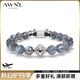 AWNL【七夕情人節(jié)禮物】星際燈塔光譜石手鏈男手串輕奢時(shí)尚飾品送男友 光譜石 L 建議手圍16.5-18cm
