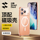 閃魔適用蘋(píng)果17手機殼iPhone17promax手機殼電鍍磁吸透明防摔保護殼 蘋(píng)果17promax【全透明】強磁吸附