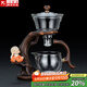 正揚玻璃自動(dòng)茶具懶人整套磁吸茶壺防燙高檔泡茶器功夫杯茶盤(pán)套裝家用 自動(dòng)(迎客)+單主機