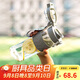 樂(lè )扣樂(lè )扣（LOCK&LOCK）夏季雙飲塑料運動(dòng)水杯帶吸管提手戶(hù)外水壺便攜男女杯子灰色800ml